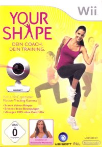 Your Shape PAL Wii  box art